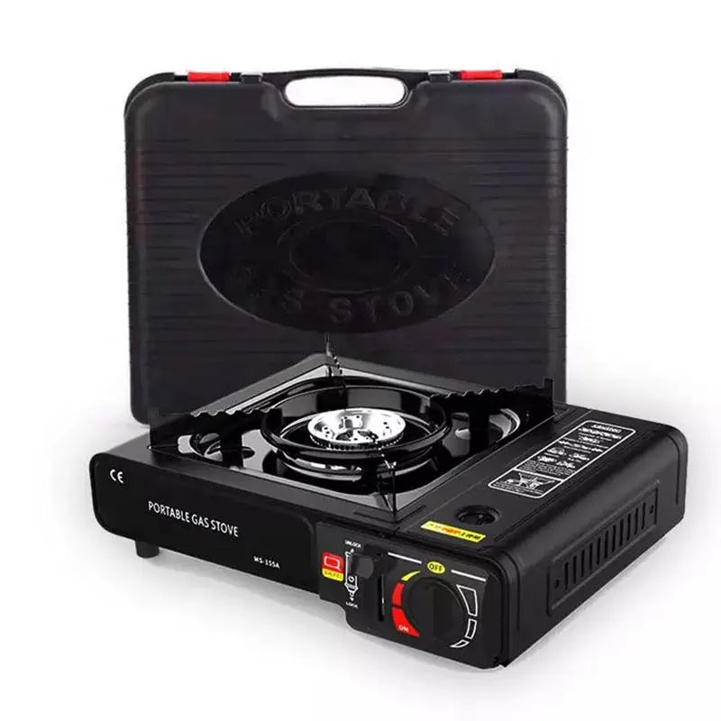 Outdoor Camping Stove Portable Butane Stove with carry case  Gas Cooktops Burner Barbecue Stove