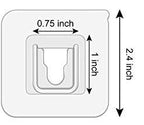 Single Deals™ 7*7 Female Sticker Hook Premium Quality