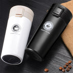 Insulated Thermal Travel Tumbler – Matte Black Edition
