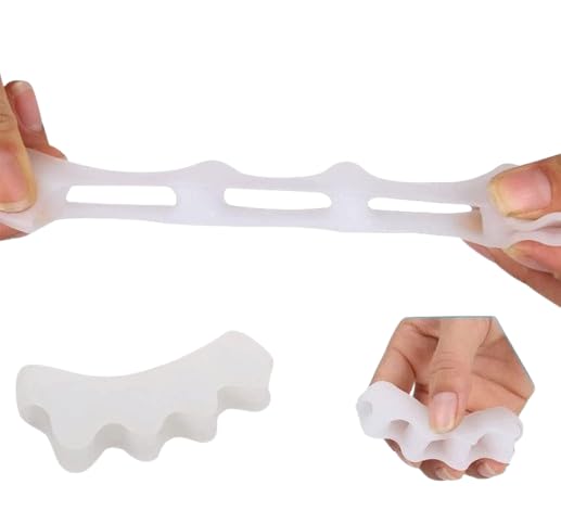 Silicone Gel Bunion Toe Corrector - Comfortable Orthopedic Toe Separator and Straightener for Pain Relief and Alignment Premium Quality Single Deals™