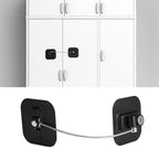 Single Deals™ Child Safety  Lock - ( Cupboard Refrigerator Window)  Premium Quality