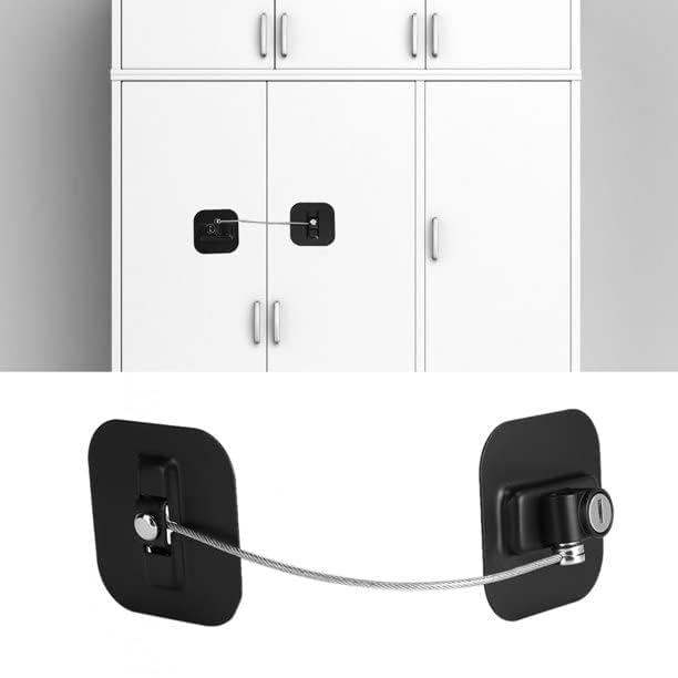 Single Deals™ Child Safety  Lock - ( Cupboard Refrigerator Window)  Premium Quality