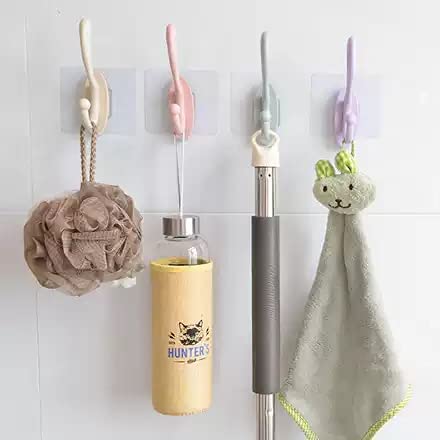 Single Deals™ 6 Pcs Color Sticker Hook Premium Quality