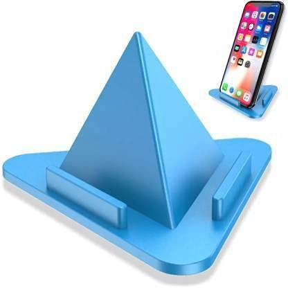Premium Pyramid Mobile Stand – Sophisticated and Stable Desk Accessory