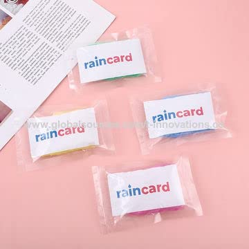 Compact Emergency RainCard – Portable, Pocket-Sized Disposable Rain Poncho for Instant Weather Protection Premium Quality Single Deals™