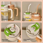 500ml Kiddie Twist Sipper Bottle – Durable, Leakproof Travel Water Bottle for Kids with Easy-Grip Handle & Straw