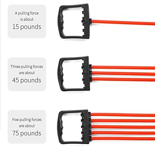 5-Spring Chest Expander – Adjustable Resistance Fitness Tool for Upper Body Toning and Strength Training Premium Quality Single Deals™