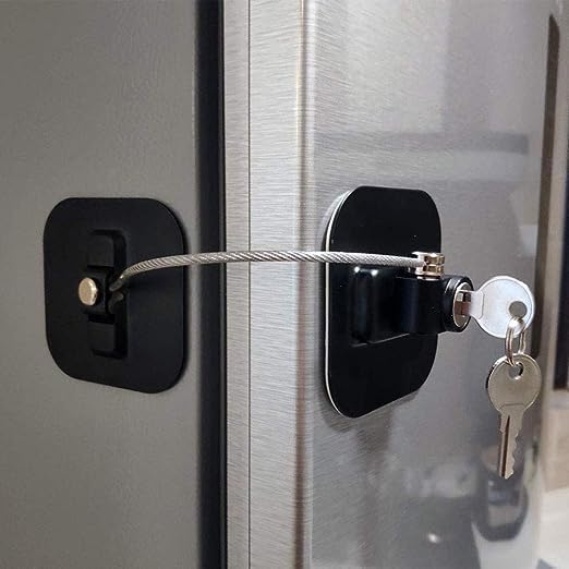 Single Deals™ Child Safety  Lock - ( Cupboard Refrigerator Window)  Premium Quality