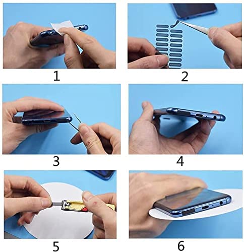 Premium Mobile Phone Dust-Proof Sticker Set – Professional-Grade Speaker and Port Protection