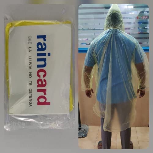 Compact Emergency RainCard – Portable, Pocket-Sized Disposable Rain Poncho for Instant Weather Protection Premium Quality Single Deals™