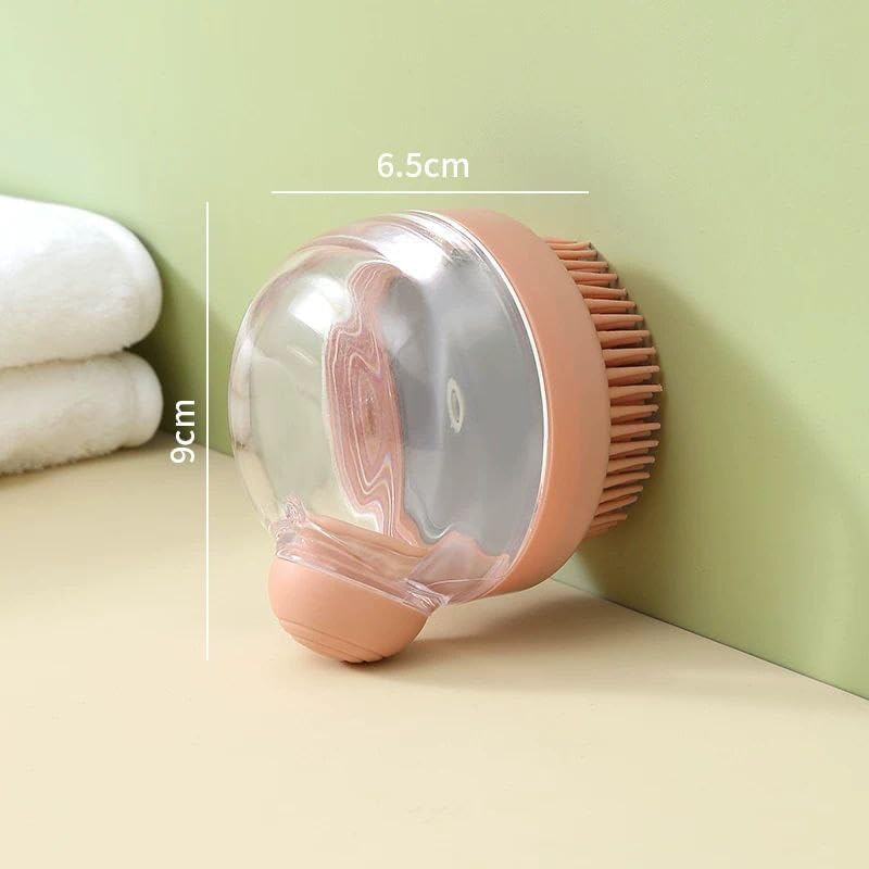 Transparent Turtle Bath Brush – Charming, Ergonomic Exfoliating Scrubber for Gentle Cleansing