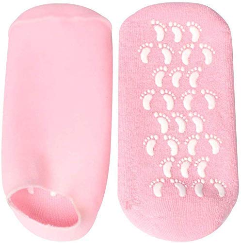 Moisturizing Anti-Skid Spa Gel Socks - Breathable, Hydrating Foot Treatment Sleeves with Non-Slip Grip for Soft, Pampered Feet Premium Quality Single Deals™