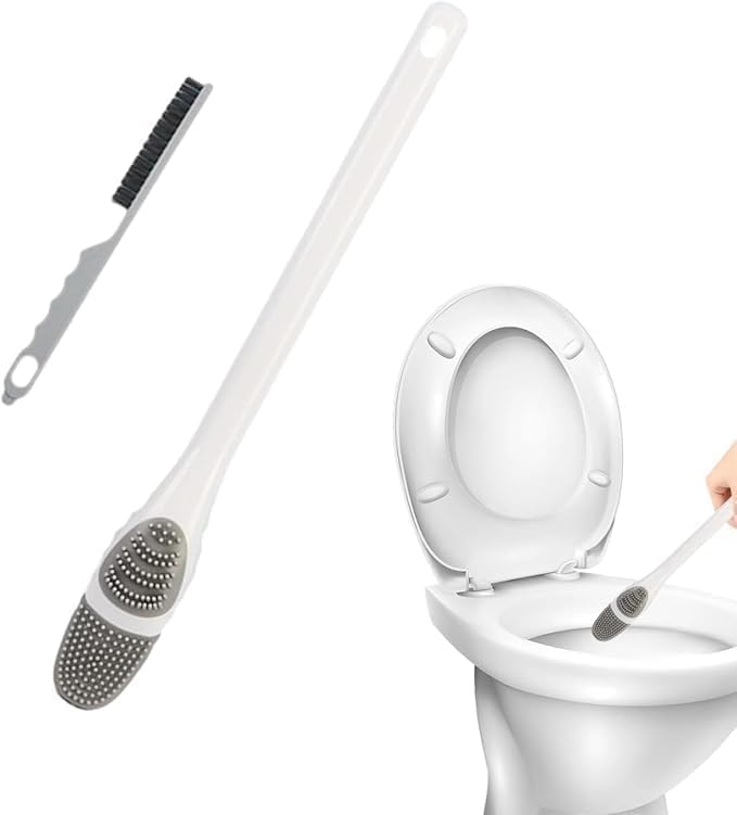 3 in 1 Silicon Toilet Brush – Sophisticated Maintenance Solution Premium Quality SingleDeals™