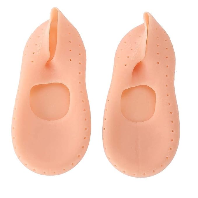 Moisturizing Silicone Gel Heel & Foot Socks - Breathable, Anti-Crack Treatment Sleeves for Soft, Hydrated Feet Premium Quality Single Deals™