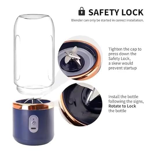 Single Deals™ 2 pc Portable juicer [Premium Quality]