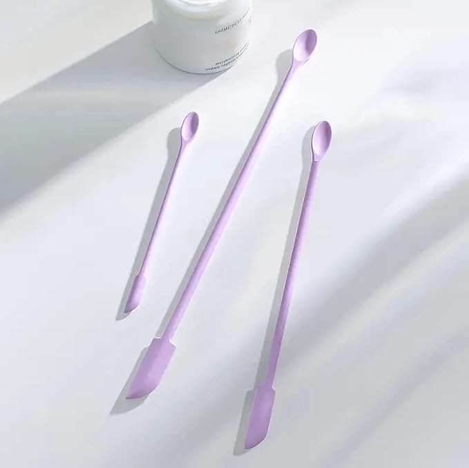 Silicone Cosmetic Spatula Set – Precision Beauty Tools for Effortless Product Application and Minimal Waste Premium Quality Single Deals™