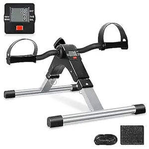 Compact Pedal Exerciser – Portable Mini Stationary Bike for Upper and Lower Body Toning Premium Quality Single Deals™
