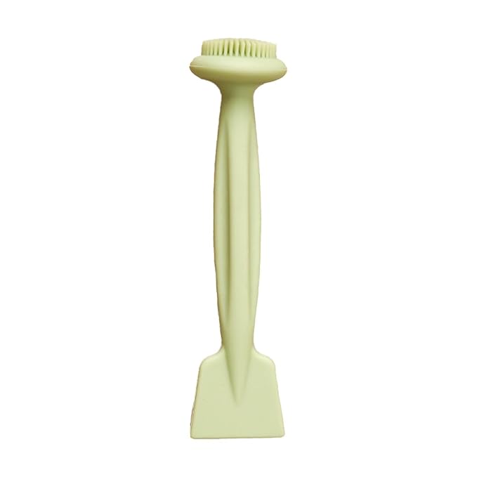 Silicone Facial Cleaning Brush – Dual-Purpose Beauty Tool for Targeted Application and Cleansing Premium Quality Single Deals™