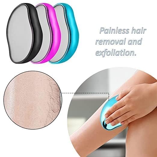 Crystal Hair Remover – Nano-Glass Exfoliating Tool for Pain-Free, Smooth Skin Maintenance Premium Quality Single Deals™