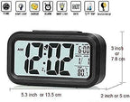 Black Digital Alarm Clock – Multi-Feature Desk Timepiece with Date, Temperature, and Alarm Functions Premium Quality Single Deals™