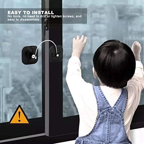 Single Deals™ Child Safety  Lock - ( Cupboard Refrigerator Window)  Premium Quality