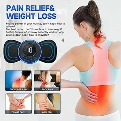 Premium Butterfly Massager Sticker – Targeted Electronic Muscle Stimulation for Enhanced Recovery