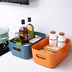 Plastic Storage Basket – Versatile Countertop and Pantry Organizer for Kitchen Essentials and Household Organization Premium Quality Single Deals™