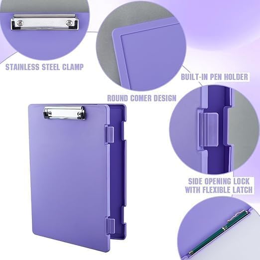 Premium A4 Clipboard Box File – Stylish, Multi-Functional Document Organizer for Home and Office Workspaces Premium Quality Single Deals™