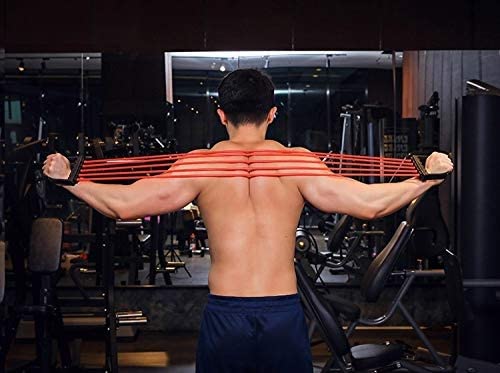 5-Spring Chest Expander – Adjustable Resistance Fitness Tool for Upper Body Toning and Strength Training Premium Quality Single Deals™