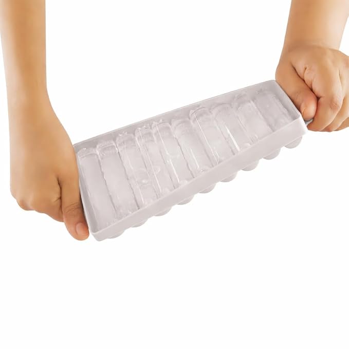 Single Deals™ 10-Cavity Ice Cube Tray with Lid - Premium Quality