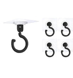 Single Deals™ 360 Degrees Transparent Black Hook
