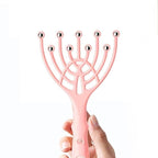 Premium Nine Finger Ball Head Massager – Ergonomic Scalp Relaxation Tool