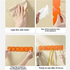 Single Deals™ 6 Pcs Row Hook Premium Quality