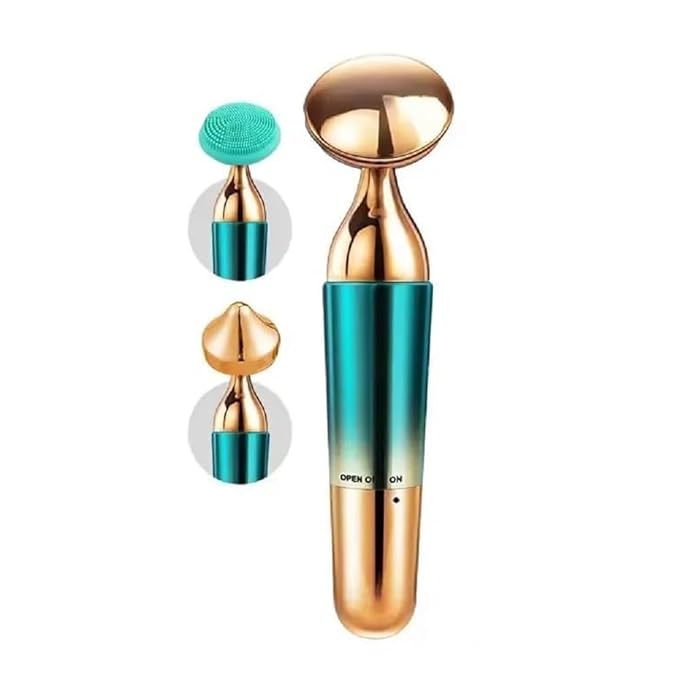 Premium 3-in-1 Electric Vibration Face Massager – Professional-Grade Skincare and Rejuvenation Tool
