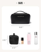 Single Deals™ Cross Open Cosmetic Bag (BLACK) - Premium Quality