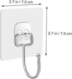 Single Deals™ 7 X 7 Transparent Large Sticker Hook