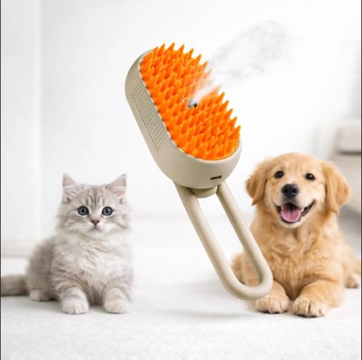 3-in-1 Spray Pet Brush – Sophisticated Maintenance Solution Premium Quality SingleDeals™