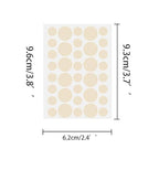 Skin-Tone Hydrocolloid Acne Patch Set – 36-Piece Targeted Spot Treatment for Discreet Blemish Care