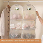 Single Deals™ 3 Layer Hanging Sock & Underwear Organizer - Premium Quality