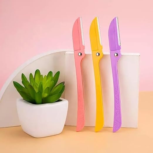 Feather Flamingo Facial & Body Hair Razor – Precision Grooming Tool with Safety Guard for Smooth, Flawless Skin Premium Quality Single Deals™
