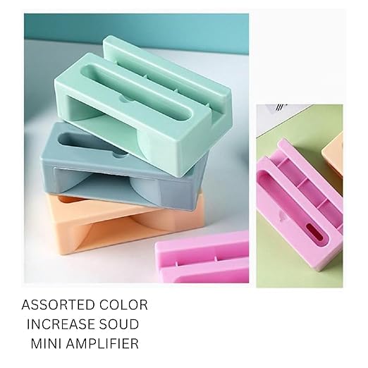 Premium Sound Amplifier and Mobile Stand – Sophisticated Hands-Free Audio Solution
