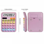 Pastel Aesthetic Desktop Electronic Calculator – Functional, Multi-Color Button Display for Home, Office, and School Use Premium Quality Single Deals™
