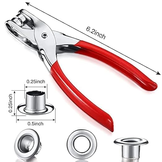 Single Deals™ Grommet Eyelet Plier Button Set - Premium Quality