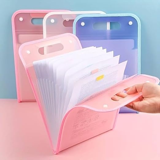 Expandable 13-Layer Accordion File Folder – Portable, Multi-Compartment Document Organizer for Home, Office, and School Premium Quality Single Deals™