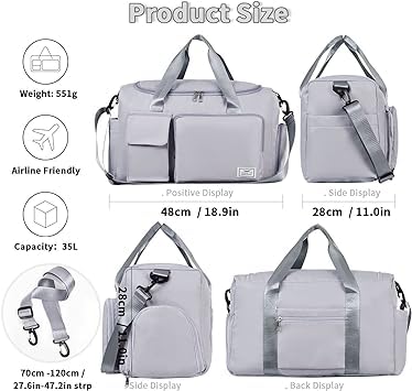 Single Deals™ Gym Travel Bag - Premium Quality