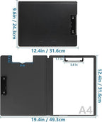 Professional Double-Clip Office Folder – Versatile, Dual-Secure Document Organizer for Efficient Presentations and Daily Tasks Premium Quality Single Deals™