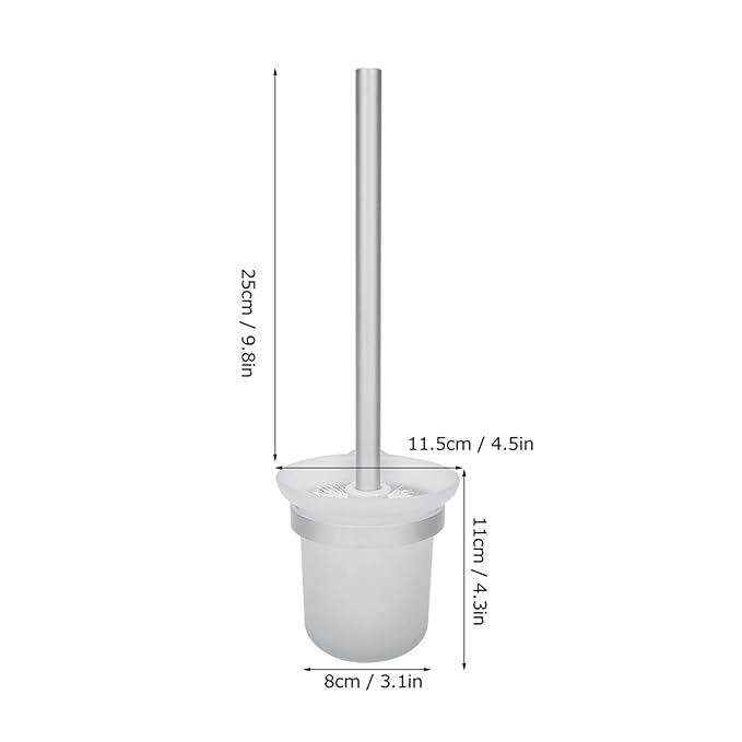 Stainless Steel Long Handle Toilet Brush – Sophisticated Maintenance Solution Premium Quality SingleDeals™