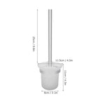 Stainless Steel Long Handle Toilet Brush – Sophisticated Maintenance Solution Premium Quality SingleDeals™