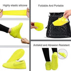Protective Silicone Shoe Covers - Waterproof, Non-Slip Rain Guards for All-Weather Footwear Defense (Size: L) Premium Quality Single Deals™