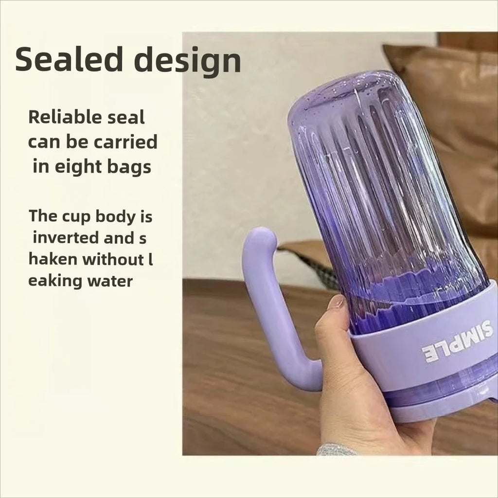 500ml Kiddie Twist Sipper Bottle – Durable, Leakproof Travel Water Bottle for Kids with Easy-Grip Handle & Straw
